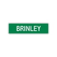 thumbnail image 1 of Brinley Girls Printed Label Children Name Indoor Outdoor Wall Plaque Decoration Aluminum Metal Sign 4"x18', 1 of 1