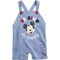 thumbnail image 2 of Disney Mickey Mouse 2 Piece T-Shirt and Shortall Set (Baby Boys), 2 of 3