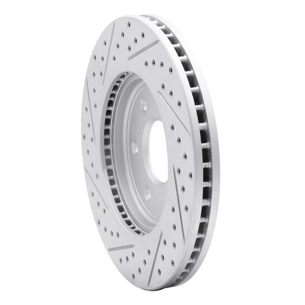 Dynamic Friction Company 830-67092R DFC Geoperformance Rotor - Drilled and Slotted