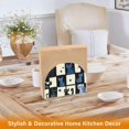 thumbnail image 6 of Yayeee Napkin Holder for Table Set of 2 Kitchen Paper Tissue Organization, Black and Blue Cat, 6 of 8