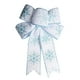 thumbnail image 2 of Adornos navideños, adornos navideños, regalos navideños, lazo de copo de nieve navideño, decoración navideña, lazo colorido, lazo de poliéster., 2 of 6