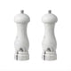 thumbnail image 1 of Juego de Molinillos de Sal y Pimienta, Molinillos Recargables de Imitación de Mármol, Molinillos de Manuales Fáciles de Usar para Granos de Pimienta, 2 Piezas, 1 of 7