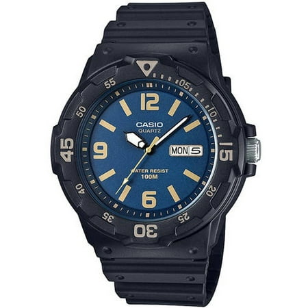 Men's Analog Watch, Blue Dial MRW-200H-2B3VCF