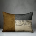 thumbnail image 3 of Creative Products Masculine Fiber Pattern 14x20 Spun Poly Pillow, 3 of 3