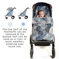 thumbnail image 4 of Buggysnuggle Newborn Stroller Footmuff Bunting Snuggle Fur, 4 of 10