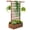 Orange, variant on Wood Planter with Trellis, Raised Garden Bed Privacy Screen Planter Box for Climbing Plants, Vines, Vegetables, Flowers, 63L x 21.75W x 72H inches, Orange