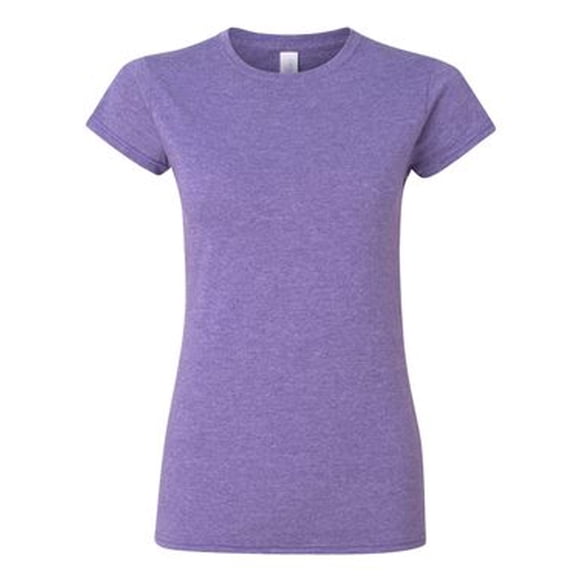 Gildan Softstyle Ladies T-Shirt 20F Heather Purple Large Gildan 64000L
