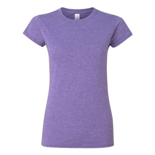 Gildan Softstyle Ladies T-Shirt 20F Heather Purple Large Gildan 64000L