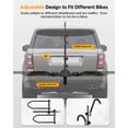 thumbnail image 6 of Bike Rack Hitch for Car   Racks for Tow Hitch for Car Truck  RV with  Receiver  Flodable Bike Rack Hitch Mount Fits Up to  Fat Tire, 6 of 7