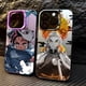 thumbnail image 4 of Funda de teléfono Anime Demons Slayers para iPhone, carcasa trasera a prueba de golpes, mate caramelo, 16, 15, 14, 13, 12, 11 Pro Max, X, XR, XSMAX, 8, 7 Plus, 4 of 5