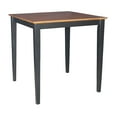 thumbnail image 4 of 36" x 36" Counter Height Table with 2 Emily Counter Height Stools - 3 Piece Set, 4 of 4