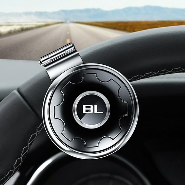 Potenciador de volante para automóvil, pomo de volante multifuncional de alta gama con rodamiento, potenciador de dirección, accesorios para volante de coche, bola potenciadora de 360 grados