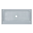 thumbnail image 2 of Voltaire 60" x 30" Single-Threshold, Center Drain, Shower Base in Grey, 2 of 7
