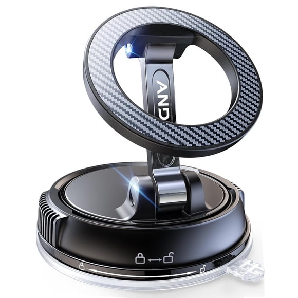 Soporte de Teléfono para Coche Magsafe Ajustable 360 Grados iPhone 16 Pro Max 15