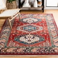 thumbnail image 2 of SAFAVIEH Kashan Laura Bordered Area Rug, Rust/Ivory, 3'3" x 4'10", 2 of 8