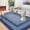 Navy Blue, variant on QinaQin 10x13 FT Washable Rugs,Foldable Printed Rug Border Mat,Large Print Rug Non Slip Carpet for Living Room Office,Gray-Blue