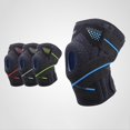 thumbnail image 2 of Silicone Sports Knee Pads Strap Spring Support Climbing Cycling Running Basketball, 2 of 5