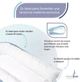 thumbnail image 3 of Cuna Nido Portátil Memory Foam Colecho Bebé Color Azul, 3 of 8