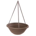 thumbnail image 1 of Bloem Milano Hanging Basket, 17", Chocolate, 1 of 1