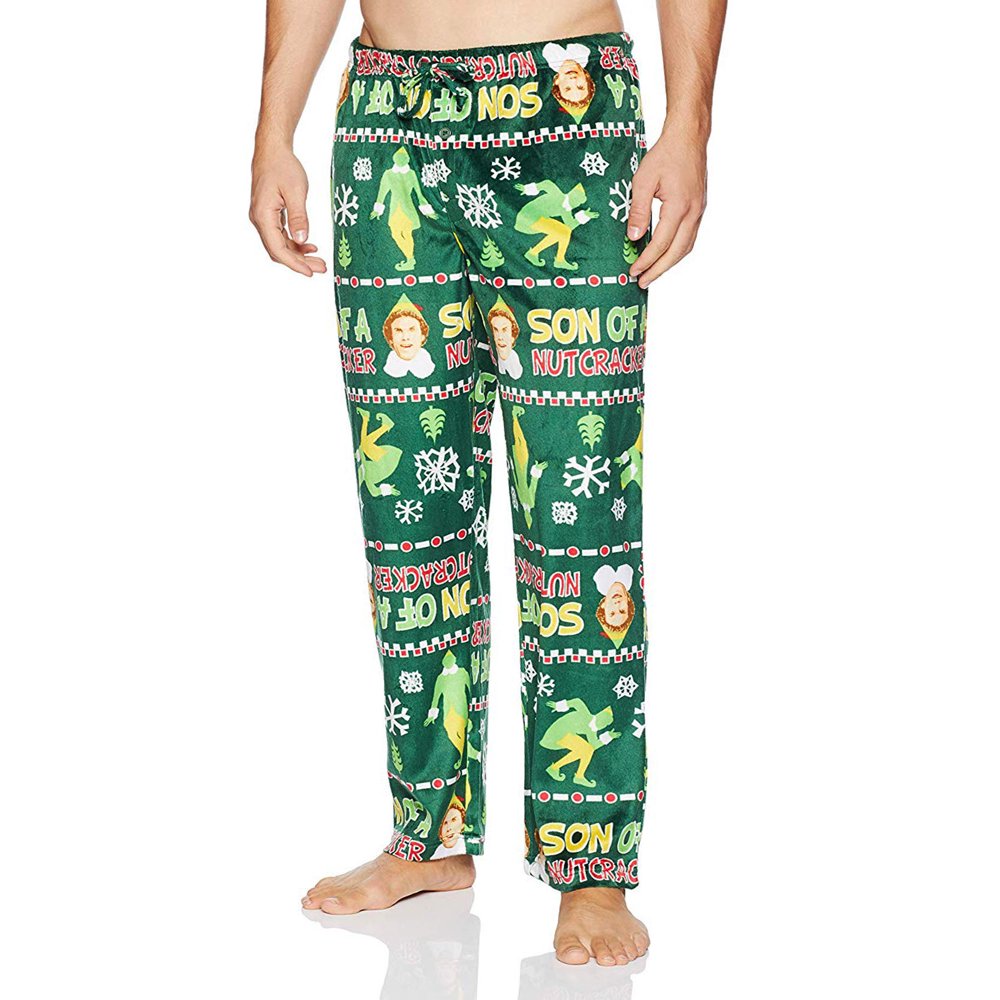 BRIEFLY STATED Buddy the Elf Son of a Nutcracker Men's Fleece Holiday