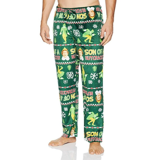 BRIEFLY STATED Buddy the Elf Son of a Nutcracker Men's Fleece Holiday