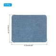 thumbnail image 2 of Denim Iron-on Patches, 6Pcs Sew-on Fabric Patches for Jeans Clothing Repair Shades Decoration Kit, Sky Blue 5 x 3.7", 2 of 5