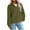 Army Green, variant on Zunfeo Fleece Sweatshirt for Women Warm Fall Winter Pullover Sweatshirts Half Zip Cozy Long Sleeve Plush Tops