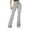 Grey, variant on Kaemgyyd Sweatpants Women Casual Elastic High Waisted Drawstring Bell Bottom Leggings Soft Comfy Workout Yoga Flare Pants