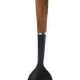 thumbnail image 3 of Imusa Solid Spoon Nylon with Woodlook Handle Black, 2 Pack, 3 of 10