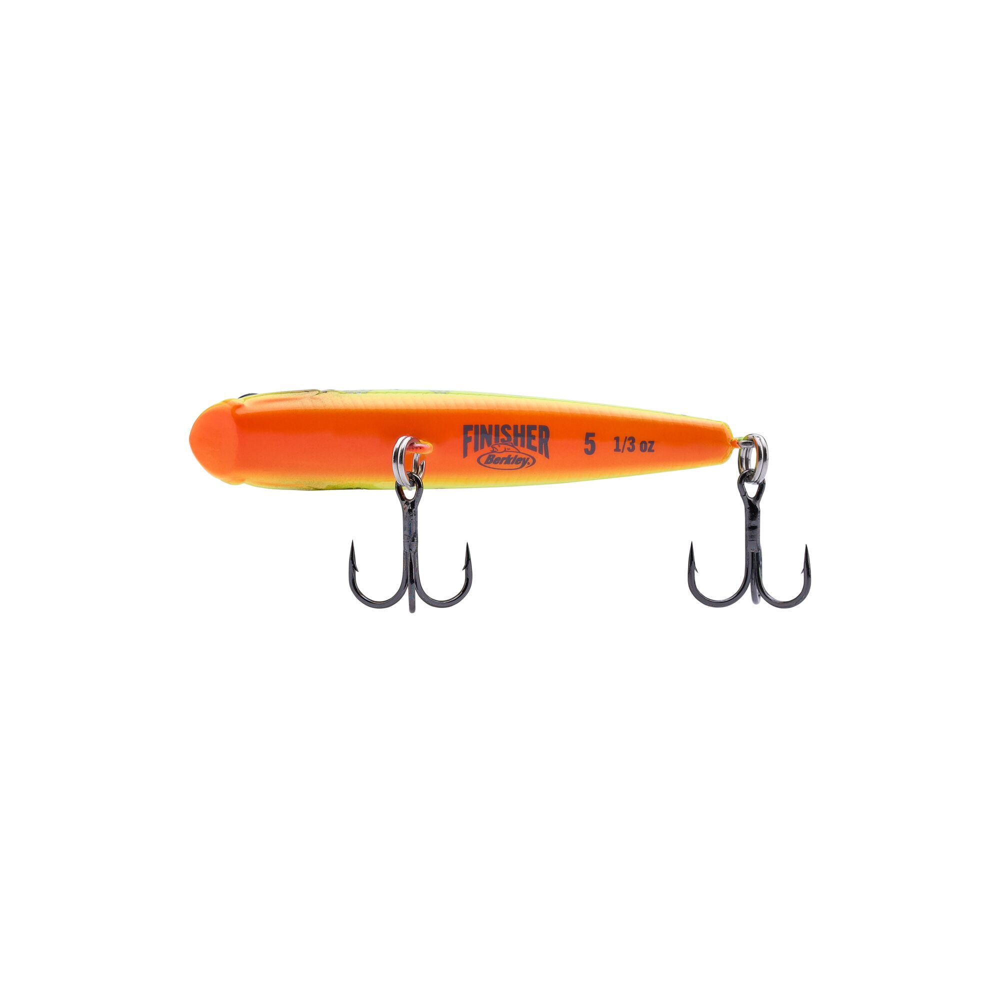 Berkley Finisher, 2 in, Glide Baits, Crazy Steel (1 Count)