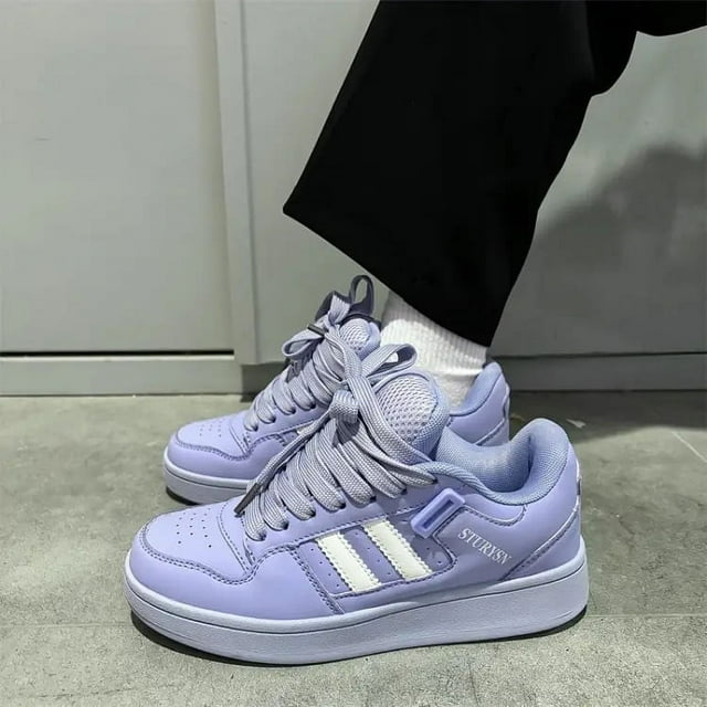 Espadrilles pour Hommes et Femmes à Plateforme, Chaussures de Sport, Design Simple, Planche à Roulettes, Décontractées, Course en Plein Air, Espadrilles à Lacets, Chaussures Tendance, Couple 44