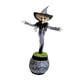 thumbnail image 5 of Juguete de bruja de Halloween,Juguete eléctrico giratorio de bruja de Halloween con sonido aterrador,Brujas animadas en macetas para decorar el hogar,Suministros de decoración de Halloween, 5 of 8