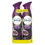 Febreze Air Effects Odor-Fighting Air Freshener Fig & Plum, 8.8 oz, Pack of 2