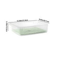 TUITOONM Clear Refrigerator Drawer Organizer Fridge Drawers Pull Out