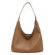 thumbnail image 1 of Bolso de gran capacidad para mujer 2025, nuevo estilo, moderno y versátil bolso de hombro con textura de color sólido, bolso de mano para viajeros popular este año., 1 of 5