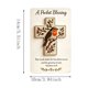 thumbnail image 3 of Tarjeta de bendición de bolsillo con Isaías 40:31 – Recuerdo religioso inspirador con versículo bíblico para bautismo, confirmación, comunión o como regalo de aliento., 3 of 6