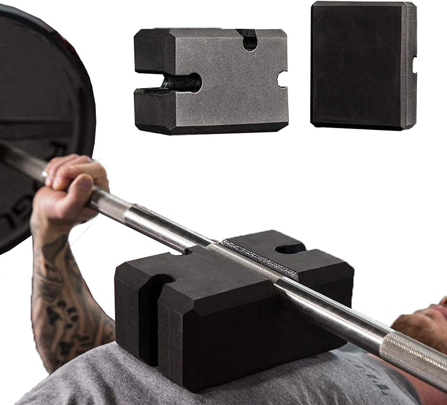 Cap Barbell standard 1 pouces Pince à Ressort Colliers Paire musculation bench press. 
