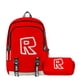 thumbnail image 4 of Roblox ROBLOX mochila con estampado de mundo Virtual para niños, bolsa escolar para niños y niñas, aligeramiento de hombros con cremallera, 2 piezas por juego, 4 of 4