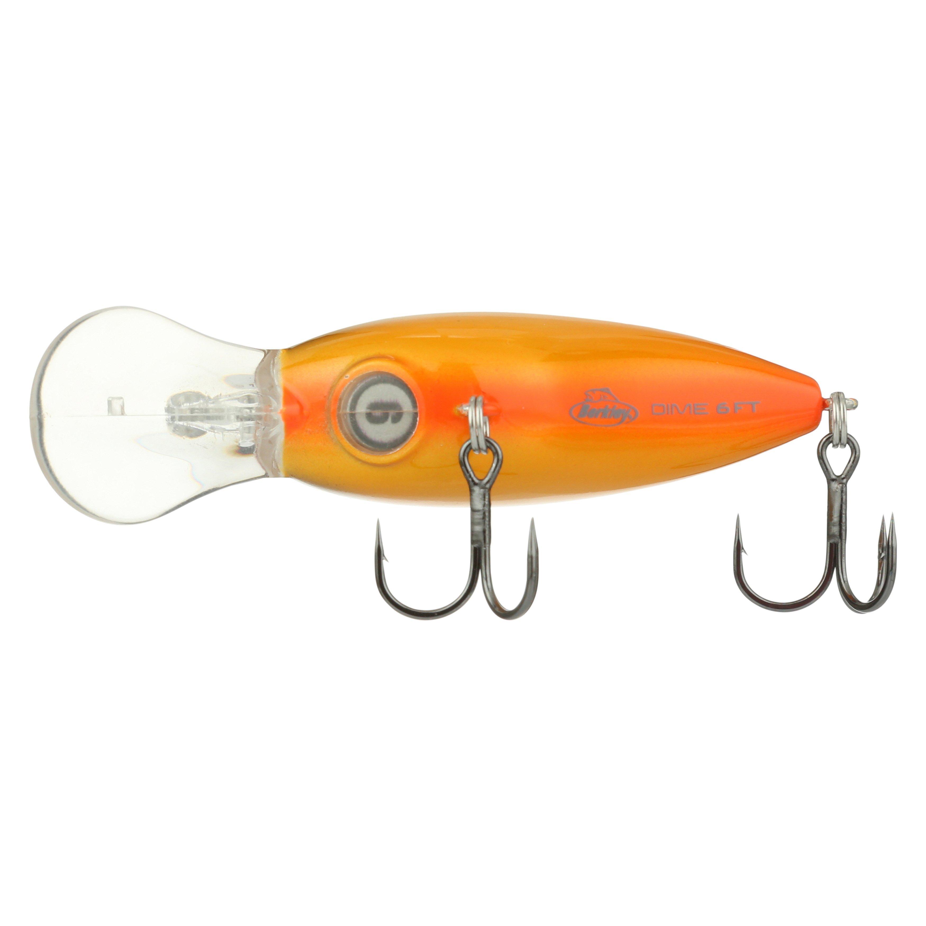 Berkley Dime Freshwater Fishing Lure, Spray Tan, 1/2oz