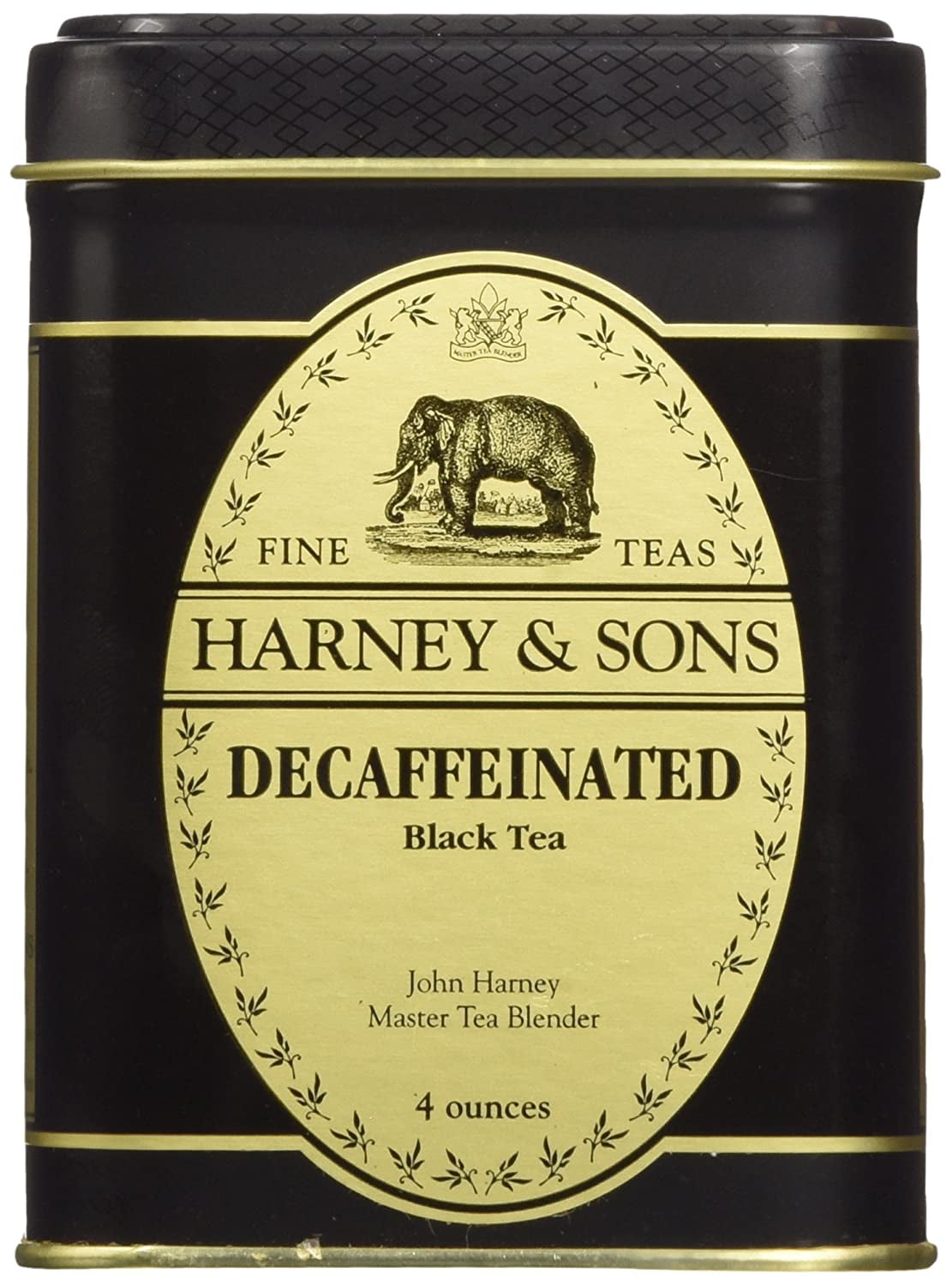 Harney & Sons Decaffeinated Ceylon Tea Loose Tea in 4 Ounce Tin