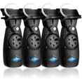thumbnail image 1 of 4 Pack Light And Sound Fishing Bite Alarm Electronic Alarm Bell Clips On Fishing Rod For Day And Night, 1 of 5