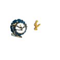 thumbnail image 5 of CoudarTitie Figurine Craft Knick Knack Resin Chicken Feng Shui Decor Home Decorations Rooster Statue Sculpture for House Bookshelf Living Room Indoor Desk Birthday Anniversaries Hotel, 5 of 8