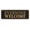 Black Gold, variant on Standard Everyone Welcome Sign (Brushed Silver) - Medium