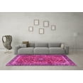thumbnail image 3 of Ahgly Company Indoor Round Persian Pink Traditional Area Rugs, 8' Round, 3 of 4
