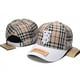 thumbnail image 4 of Sombrero De BURBERRY Mujer Primavera Verano Británico A Cuadros TB Gorra De Béisbol Calle Moda Casual Versión Coreana Sol, 4 of 4