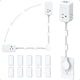 thumbnail image 1 of Extensor de Enchufe Eléctrico TROND Giratorio 360° con USB C de 20W, 1 of 7