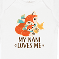 thumbnail image 4 of Inktastic My Nani Loves Me Cute Fox Boys or Girls Baby Bodysuit, 4 of 5