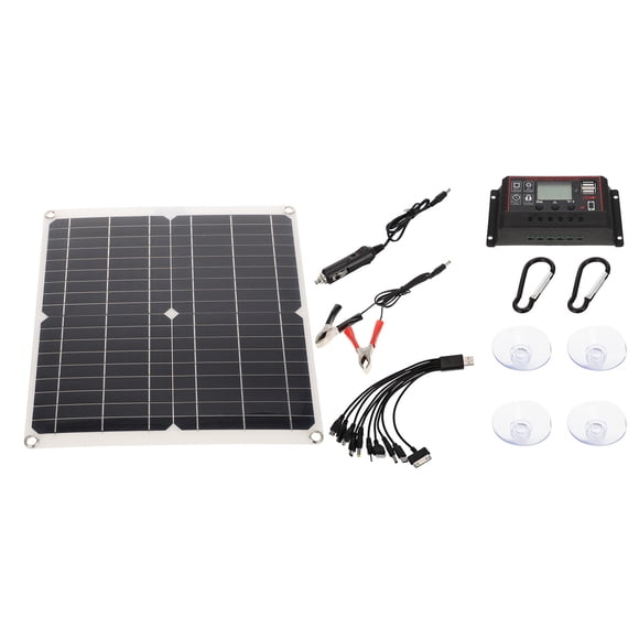 SKISUNO 1Set Portable Solar Charger Equipment for Outdoor Travel and Emergency Use