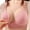 Watermelon Red, variant on Womens Bra Wirefree Push Up Lightweight Front Closure Bra for Casual Full Coverage Light Support Breathable Bra, Daily Wear, Underwear 40A