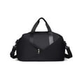 thumbnail image 1 of Sonducket Bolsa de gimnasio deportiva para mujer, bandolera multifunción de viaje para tableta, bandolera con múltiples bolsillos, para Fitness Mochilas de mochilero Negro, 1 of 6